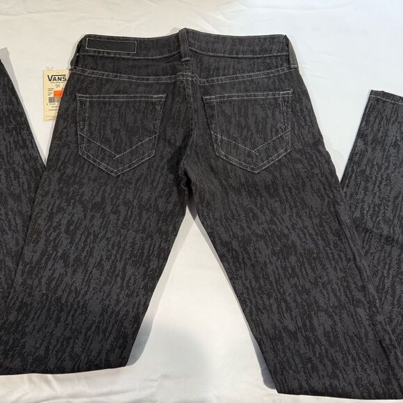 Vans Women’s Black Skinny Low Rise Jeans size 1 - Picture 3 of 6